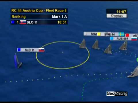 RC 44 Fleet Race 3 - Austria Cup 2010