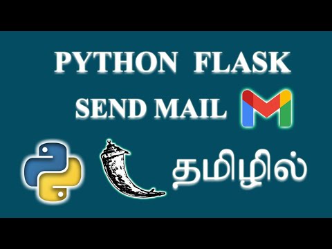 Send Mail From Flask Web Forms | Tamil