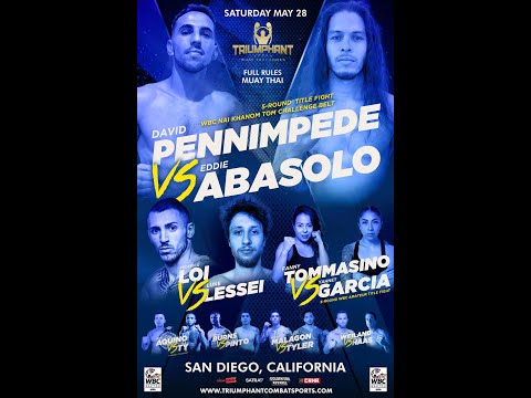 Triumphant Muay Thai is coming to San Diego!!