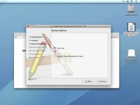 How To: Install the Easy Interactive Driver for Mac