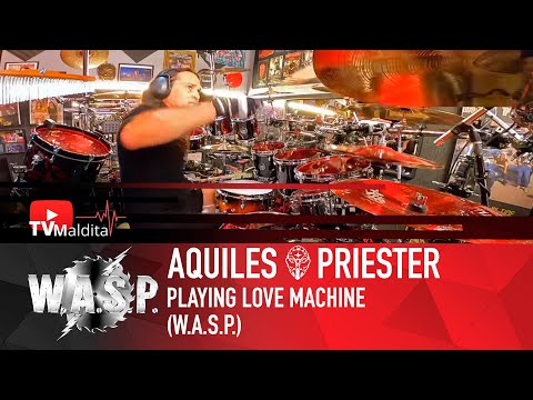TVMaldita Presents: Aquiles Priester Playing Love Machine (W.A.S.P.)