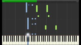 La dispute - Yann Tiersen - Piano tutorial (High Quality Audio)