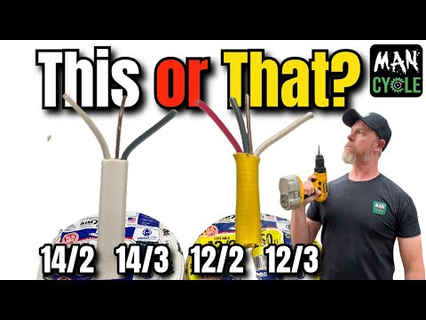 Types of Romex Explained - 14/2 14/3 12/2 and 12/3 - WIRING BASICS