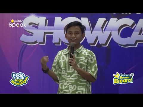 Video dokumentasi unjuk keberanian bicara dan public speaking siswa Speak Corner Serang episode 24