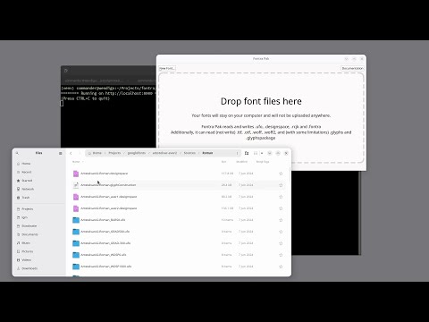 Video Thumbnail: LGM 2025 - Fontra —The Browser-Based Font Editor
