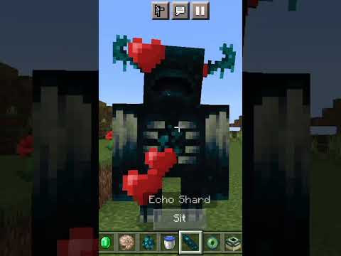 How to Tame Warden in Minecraft || #trending || #shorts || #minecraft || #technogamerz || #subscribe