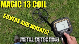 Metal Detecting: Magic 13 Coil and Teknetics G2+ - More Silver and Wheats!