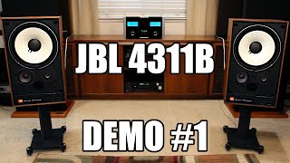 Video thumbnail for Vintage JBL 4311B Speakers Demo, Mcintosh MC252, CAL CL2500 - "Never Have You Back" by WillRobinson