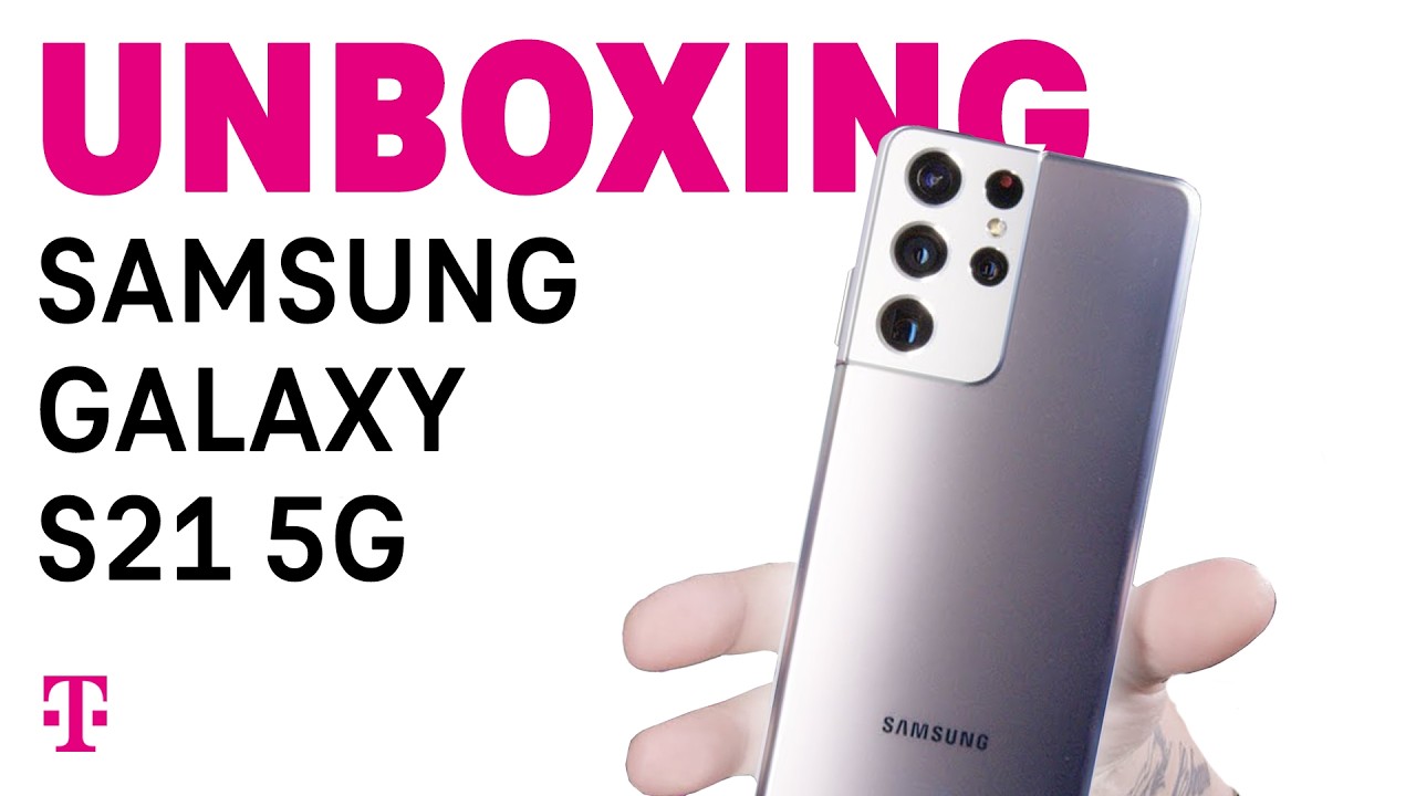 NEW Samsung Galaxy S21 Ultra 5G, S21+ 5G, and S21 5G Unboxing | T-Mobile