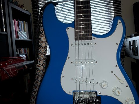 Fleor £20 Alnico 5 pickups demo and comparison with stock ceramic pickups