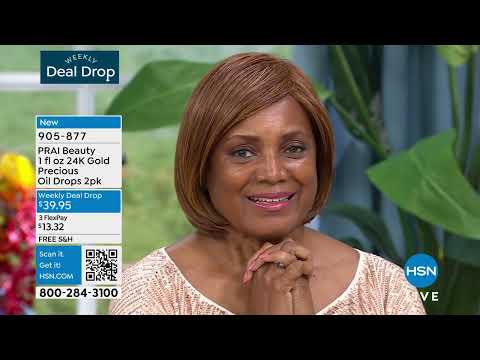 PRAI Beauty 1 fl. oz. 24K Gold Precious Oil Drops 2pack