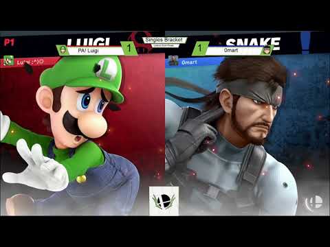 SQS Outbreak #1 - Losers Semi 0mart vs Luigi ;^) (casted by EE, TKbreezy, & Tax1k)
