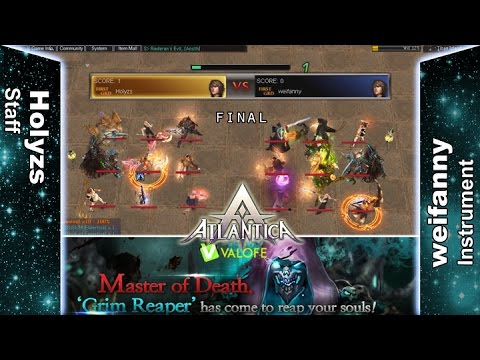 Titan 26/02/2017 AM: Final - Holyzs vs weifanny - Atlantica Online
