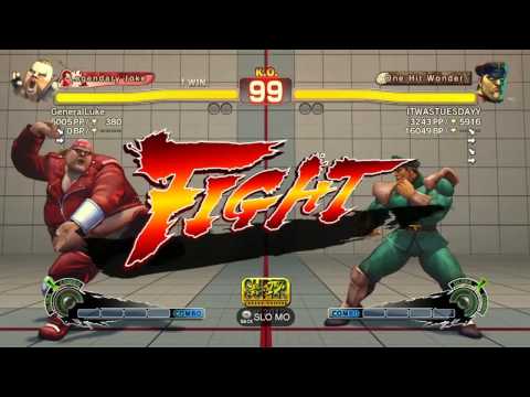 SSF4 AE 2012: GeneraILuke (Rufus) vs ITWASTUESDAYY (Bison)