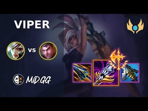 MID.GG: [ Viper ] Riven TOP vs Jayce | NA CHALLENGER | LOL Season 2024