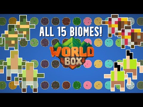 Every Island Is A Different Biome And Race! - WorldBox Battle Royale