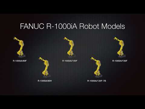 FANUC R 1000iA Robots - Robots Done Right