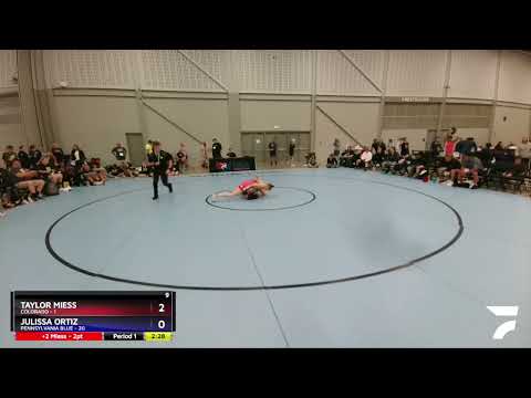 127 Lbs Round 1 (8 Team) - Taylor Miess, Colorado Vs Julissa Ortiz, Pennsylvania Blue 321d