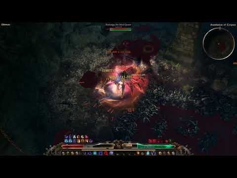 Grim dawn Blademaster DW pierce vs Mad queen fancetank