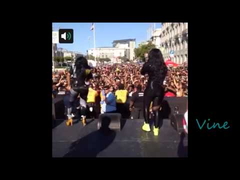 Lil Kim Tiffany Foxx at San Francisco PRIDE 2013 from VINE