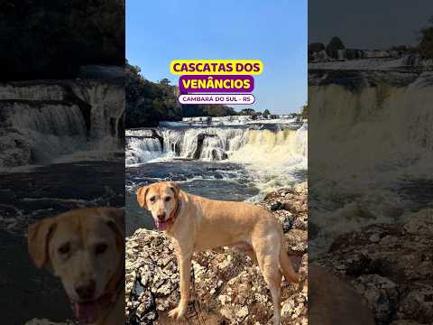 😱ÚNICO em Cambará do Sul: 5 cascatas #cascatasdosvenancios #cambaradosul