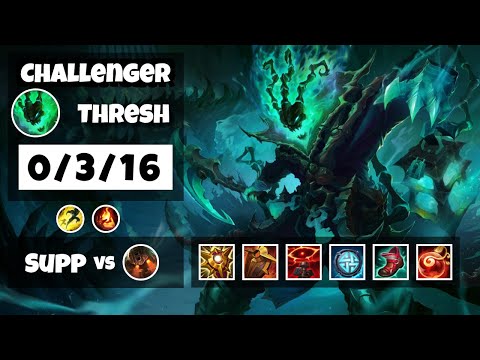 Thresh vs Nautilus TURKISH Challenger SUPPORT (0/3/16) - v11.6