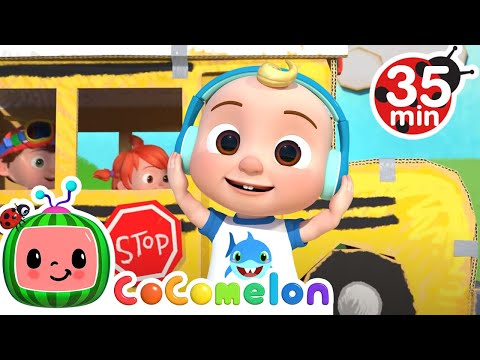 Wheels on the Bus (Play Version) + More Nursery Rhymes & Kids Songs - CoComelon