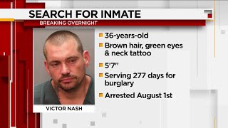The Jacksonville Sheriff's Office is searching for an escaped work release inmate