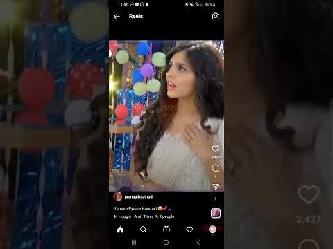 #harshadchopda praising #pranalirathod in #yrkkh during his birthday #instagram #insta