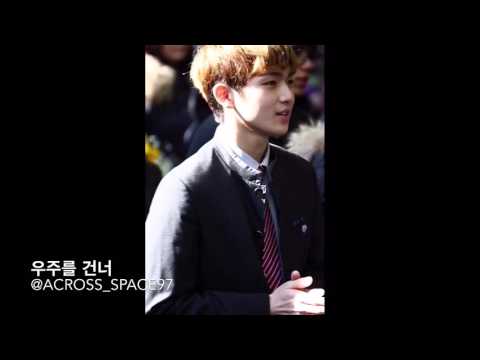 160204 졸업식 교가부르는 규진이