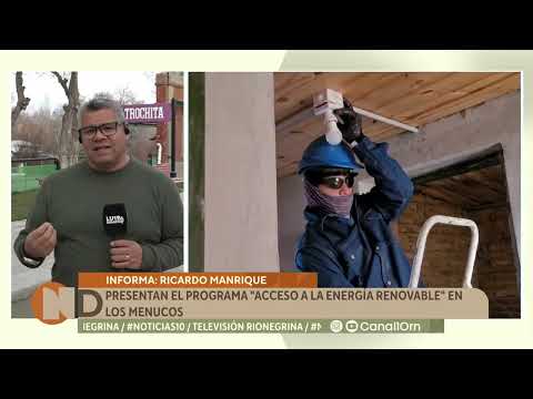 Presentan el Programa “Acceso a la Energía renovable” en Los Menucos