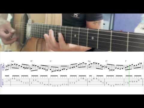 How High The Moon - Solo Practice | Gypsy Jazz Guitar Arpeggio Tutorial