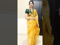 Purani Saree Ko Style Kaise Kare Sonalsvlogs6763 Shorts Sareehack Viralhacks Weddinghack
