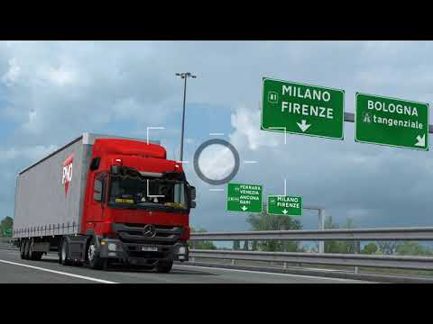 ETS2 Mercedes Actros MP3 1846 Firenze - Venezia