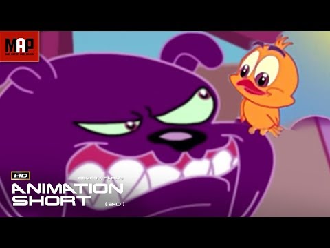 2D Animated Short Film "THE DOG AND A LITTLE BIRD"- Adorable Kids Animation Cartoon by Adrian Baluta