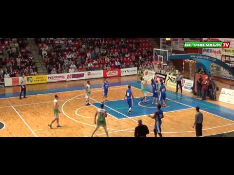 Zostrih zápasu BC Prieviza – BK 04 AC LB Spišská Nová Ves 29.11.2014