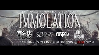 preview picture of video 'IMMOLATION -Live in Szczecin -part 1. 22.02.2014'