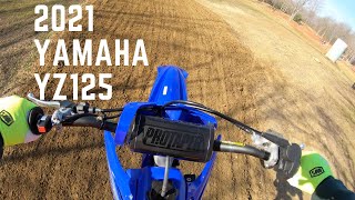 2021 Yamaha YZ125 - GoPro - 2 Stroke