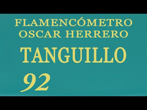 Metrónomo Flamenco - Tanguillo 92 - Flamencómetro Oscar Herrero