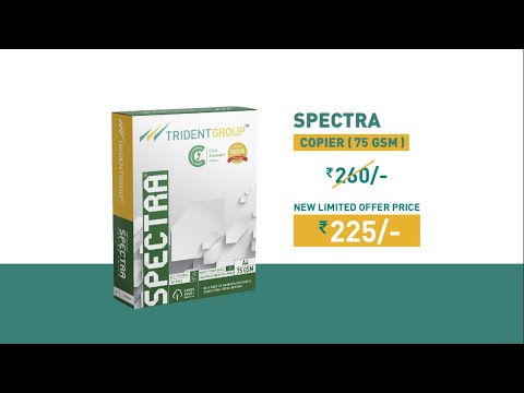 Spectra 75gsm a4 size paper
