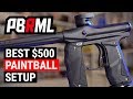 Best 500 Paintball Gun Setup Marker Hopper Tank