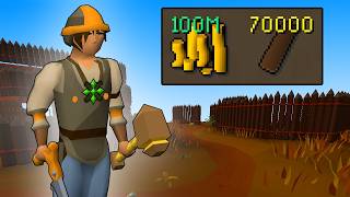 I spent 100,000,000 GP making 70,000 Mahogany Planks (GIM #288)