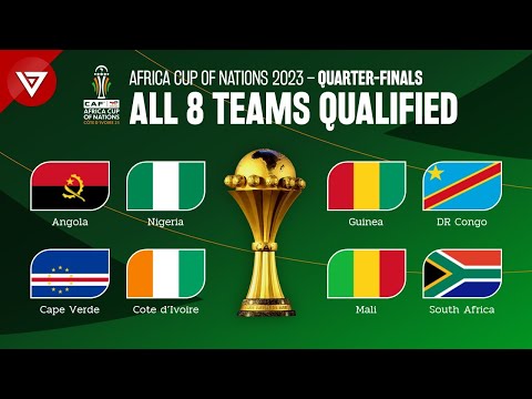 🟢 All Teams Qualified Quarter-Finals Africa Cup of Nations 2023 (2024)