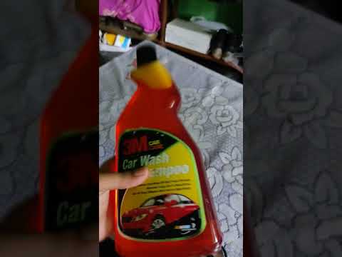 3M car wash 💦🚗💦 shampoo