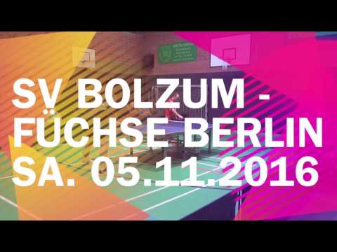 SV Bolzum vs. Füchse Berlin - Sa. 05.11.2016 - Regionalliga Nord 2016/2017