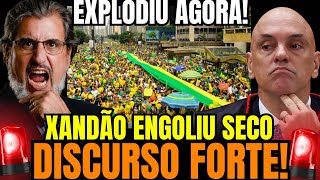 URGENTE! DR.CAIVANO FAZ DISCURSO FORTE EM MANIFESTAÇÃO E DERRUBA PLANOS DO TIRANO MORAES 