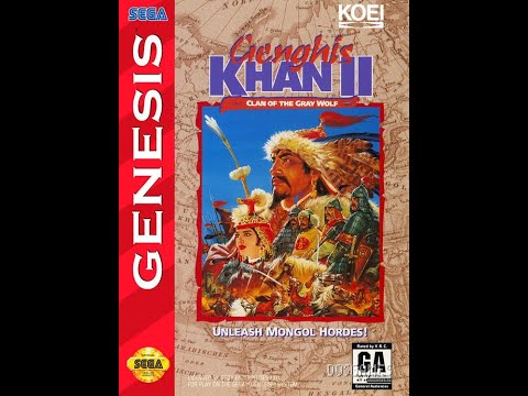 Sega Genesis / Mega Drive-Longplay-Genghis Khan II 4K (U)