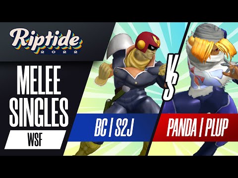 S2J vs Plup - Melee Singles Winners Semis - Riptide 2022 | Captain Falcon vs Sheik