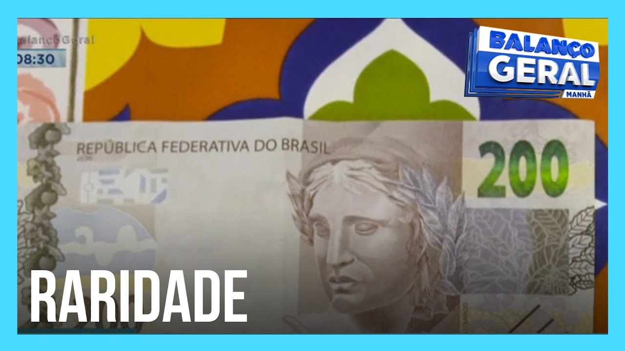 Saiba por que é tão difícil achar uma nota de R$ 200