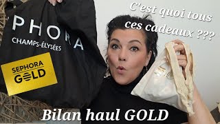 MEGA HAUL Journées GOLD SEPHORA mars 2026 / Bilan de mes achats et des cadeaux !! #haul